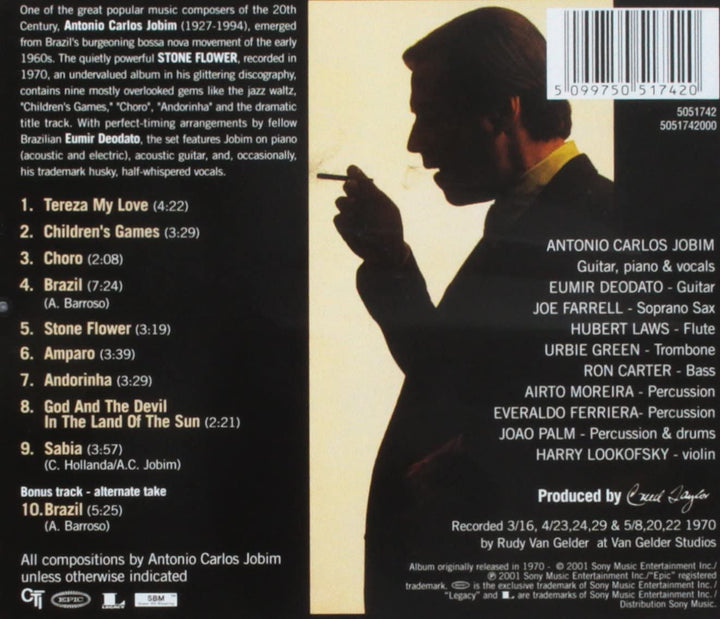 Stone Flower - Antonio Carlos Jobim [Audio CD]