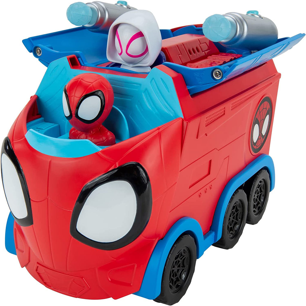 SPIDEY AND FRIENDS SNF0081 Web Spinning HAULER-8-Inch 3-in-1 Transform –  Yachew