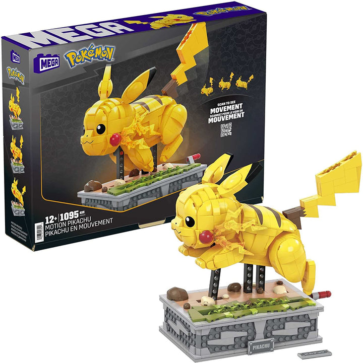 MEGA Pokémon Motion Pikachu mechanized building set