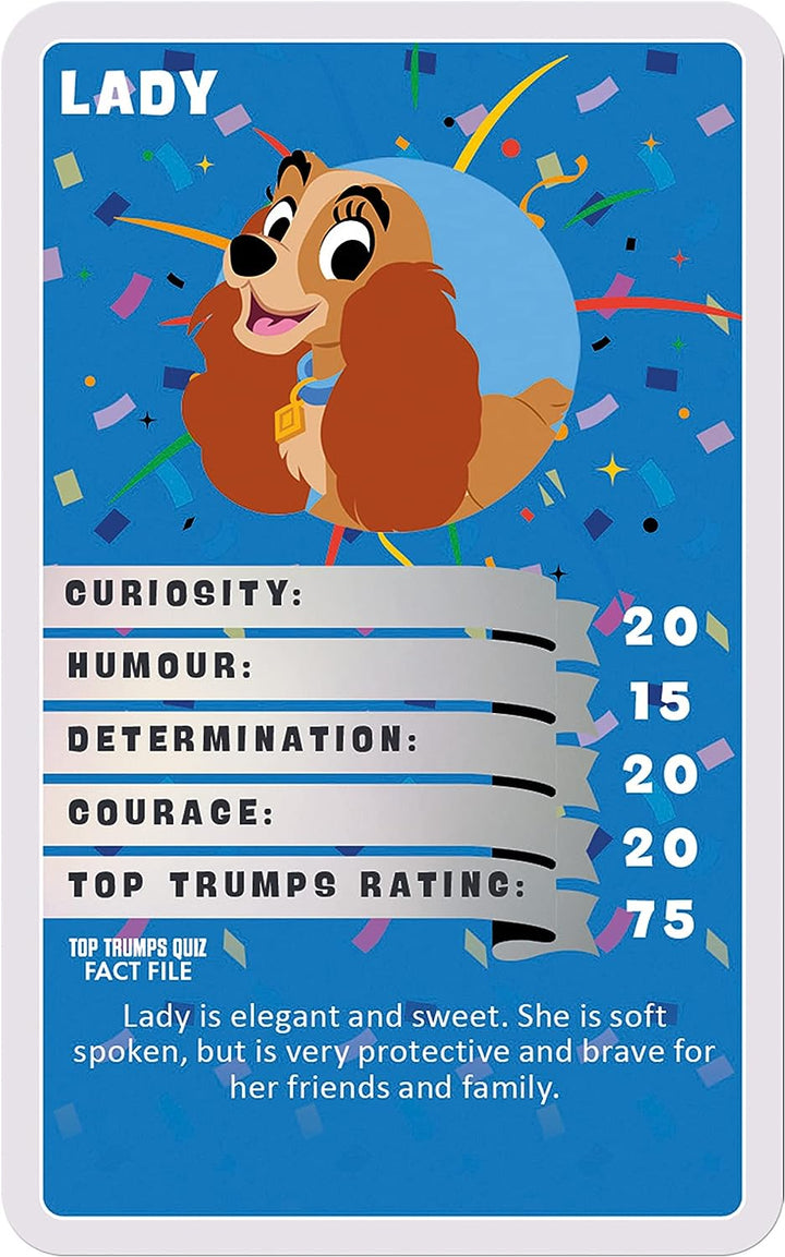 Disney 100 Top Trumps Card Game