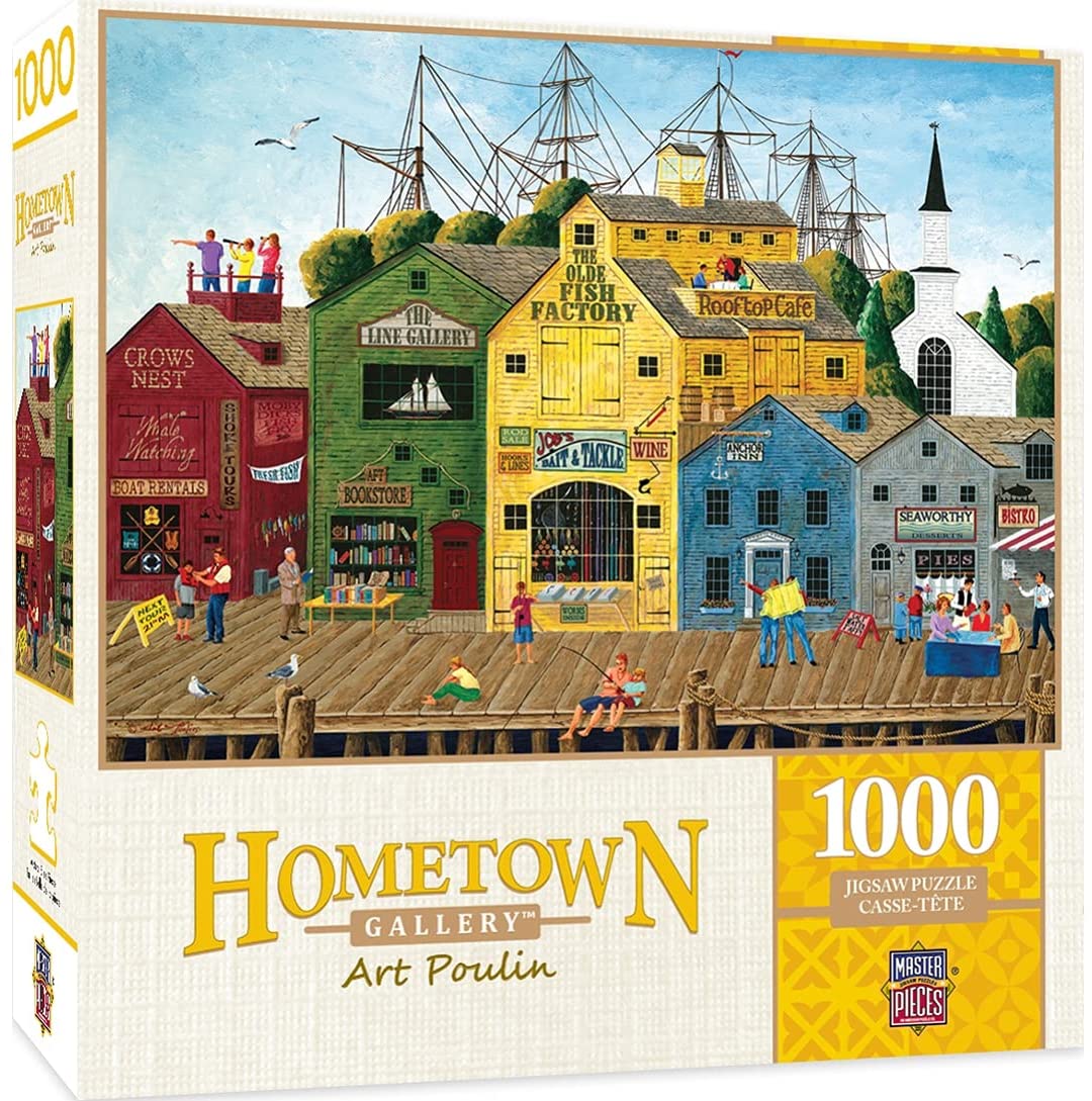 1000 Piece Jigsaw Puzzle for Adult, Family, Or Kids - Ladium Bay by Masterpieces