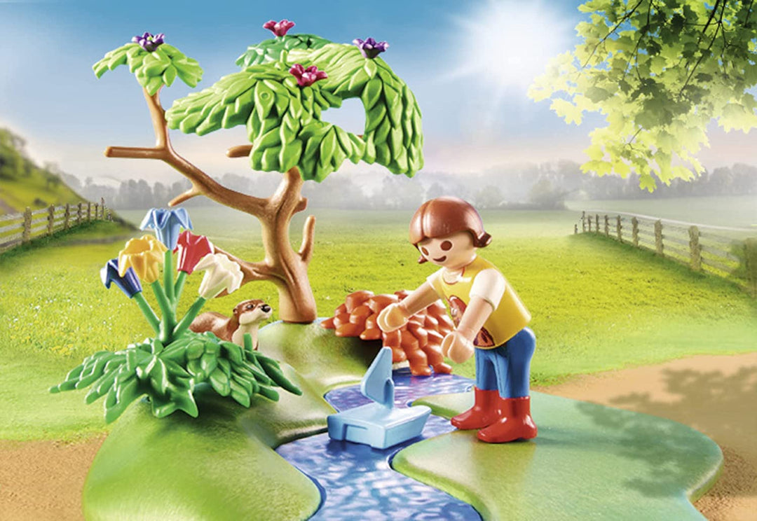 PLAYMOBIL Country 70512 Adventure Pony Ride, For ages 4+