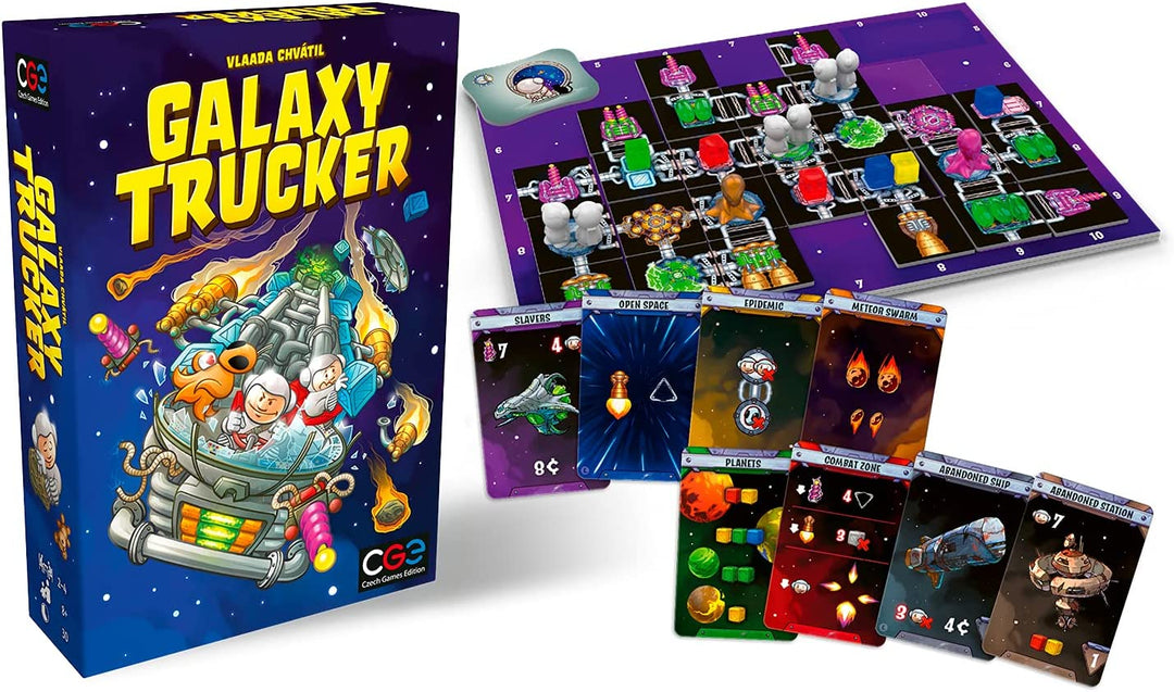 Czech Games Edition | Galaxy Trucker Relaunched | Board Game | Ages 10+ | For 2
