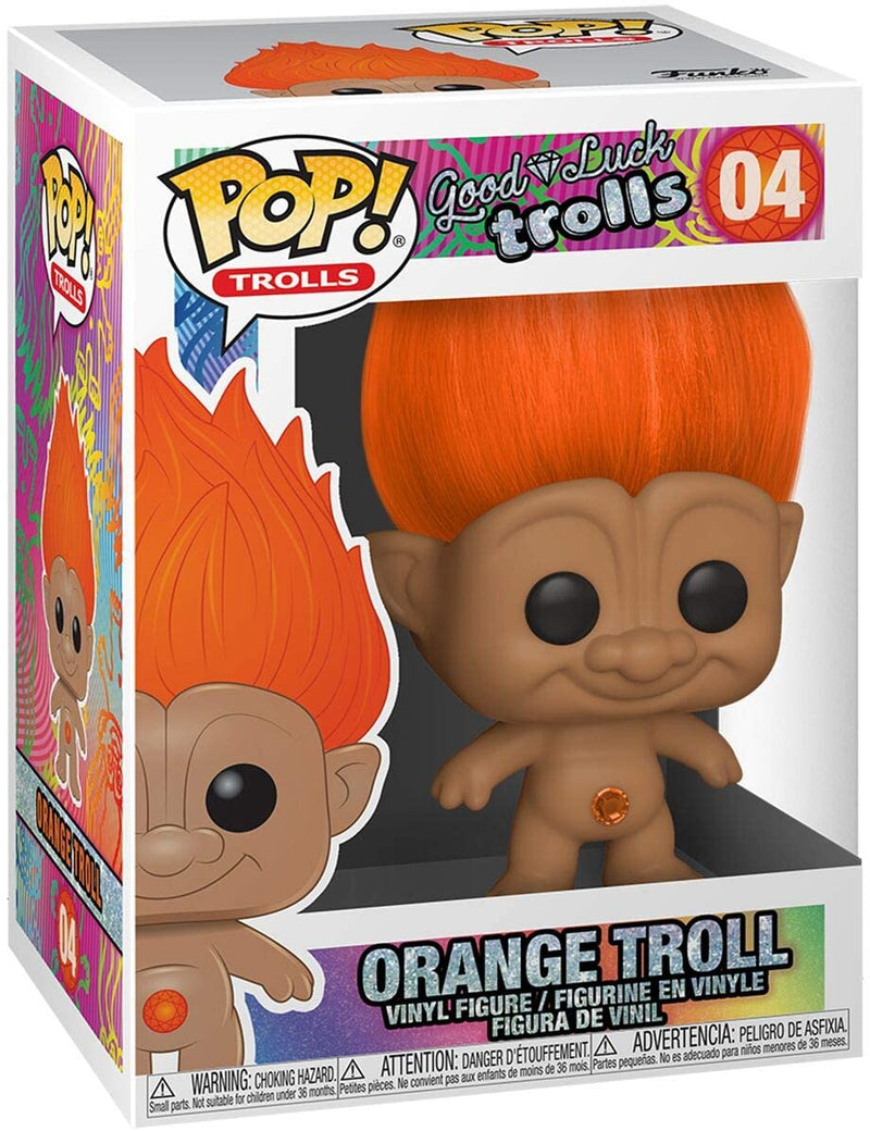 Good Luck Trolls Orange Troll Classic Funko 44606 Pop! Vinyl 