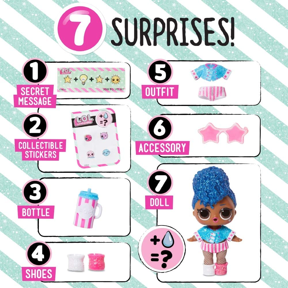 L.O.L. Surprise Sparkle Series 1 Ball with 7 Sweets Assorted Models