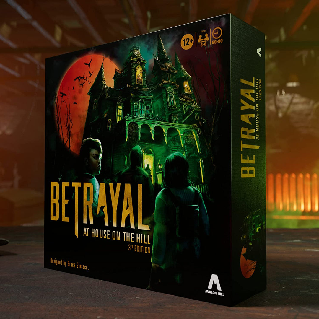 Hasbro Gaming F4541 Avalon Betrayal at House on The Hill 3rd Edition Cooperative