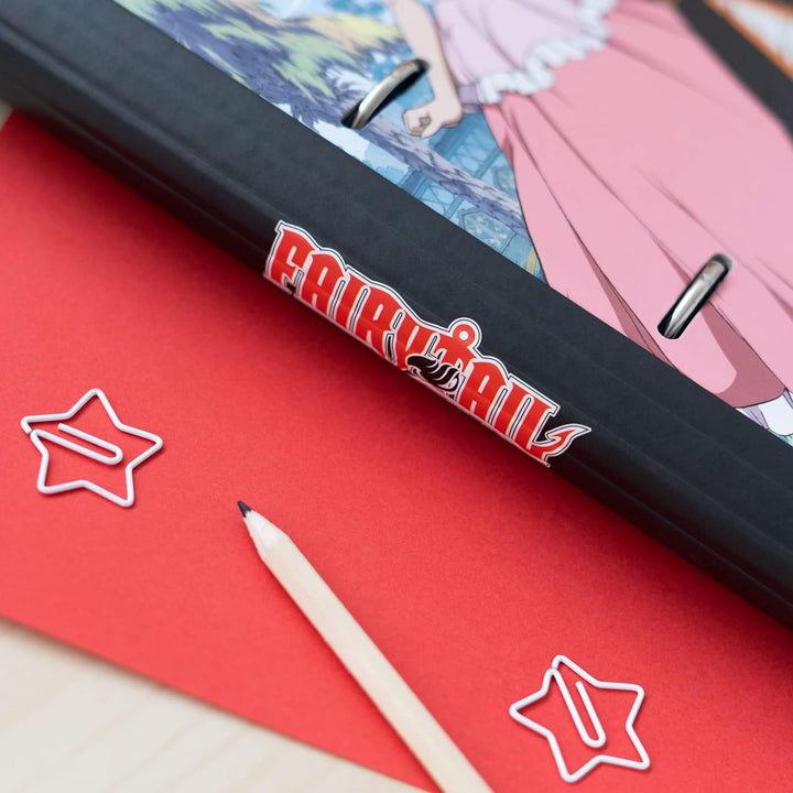 Grupo Erik Fairy Tail 4 Ring Binder | Premium A4 Folders Ring Binder | 4 Ring Binder A4