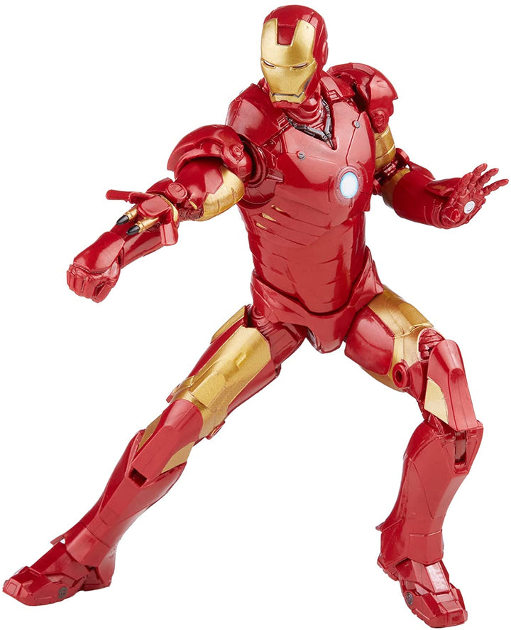 Hasbro Marvel Legends Series 15 cm große Actionfigur Iron Man Mark 3, inklusive Premium-Design und 5 Zubehörteilen