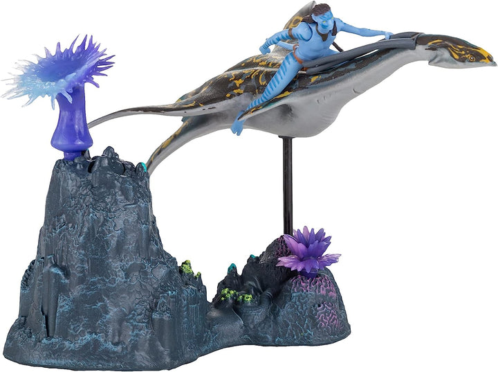 McFarlane Toys, Disney Avatar, World of Pandora Neteyam and Ilu Avatar Movie Acttion Figure Set