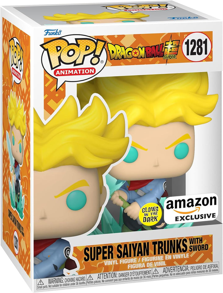 Animation: DBS - Super Saiyan Trunks With Sword - Glow In the Dark Funko 60245 Pop! Vinyl #1281