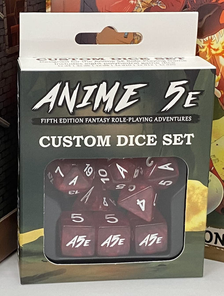 Anime 5E Dice Set