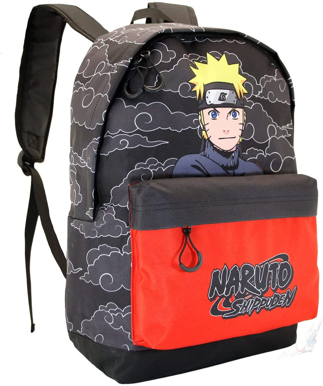 Naruto Clouds-Fan HS Backpack, Black