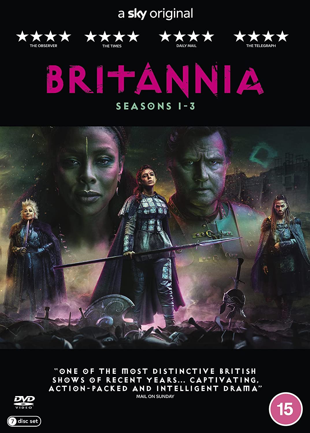 Britannia Series 1-3 Boxed Set [DVD] [2021] - [DVD]
