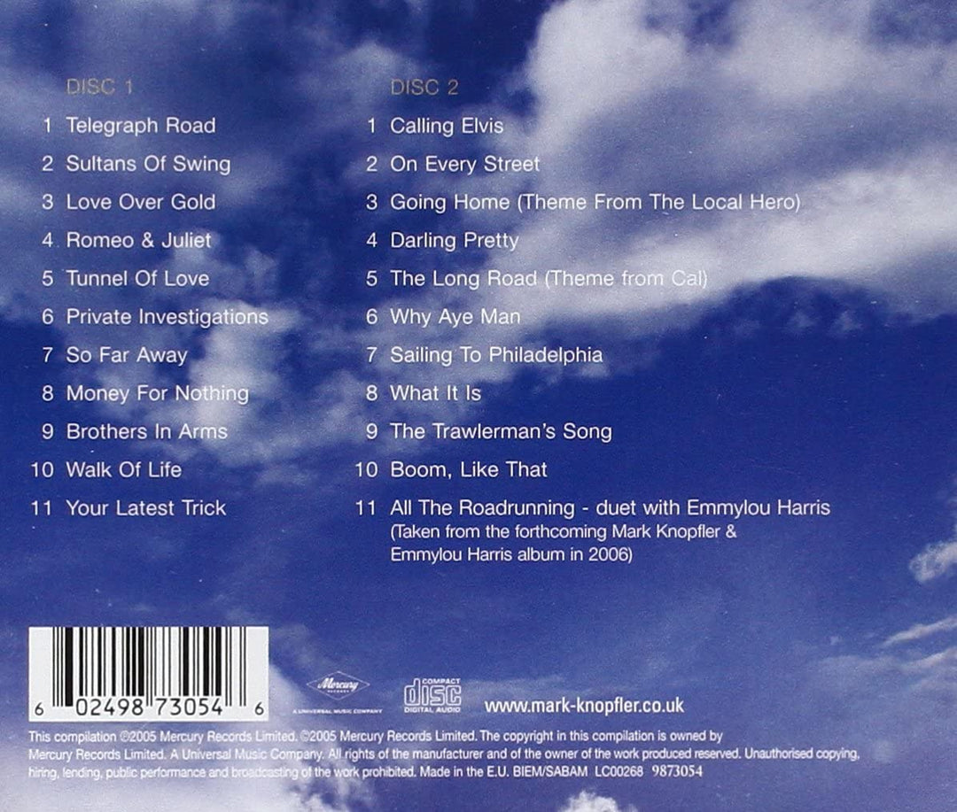 Mark Knopfler Dire Straits - Private Investigations: The Best of Dire Straits and Mark Knopfler [Audio CD]