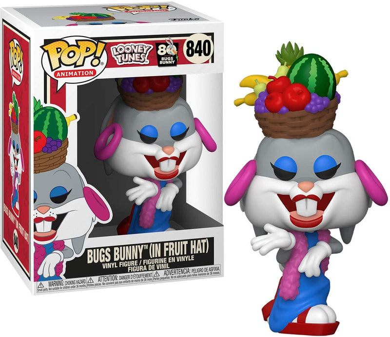 Looney Tunes 80th-Bugs Bunny Bugs Bunny (in Fruit Hat) Funko 49161 Pop! Vinyl 