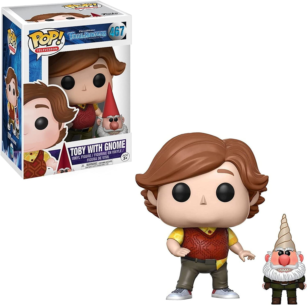 Trollhunters Toby With Gnome Funko 13694 Pop! Vinyl #467
