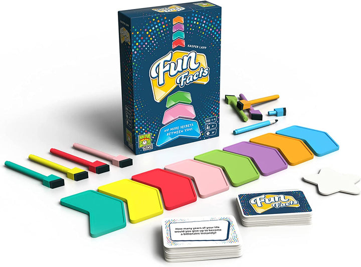Repos | Fun Facts | Party Game | Ages 8+ | 4-8 Players | 30 Minutes Playing Time