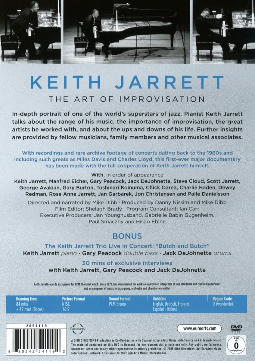 Keith Jarrett - The Art of Improvisation [2005] [DVD]