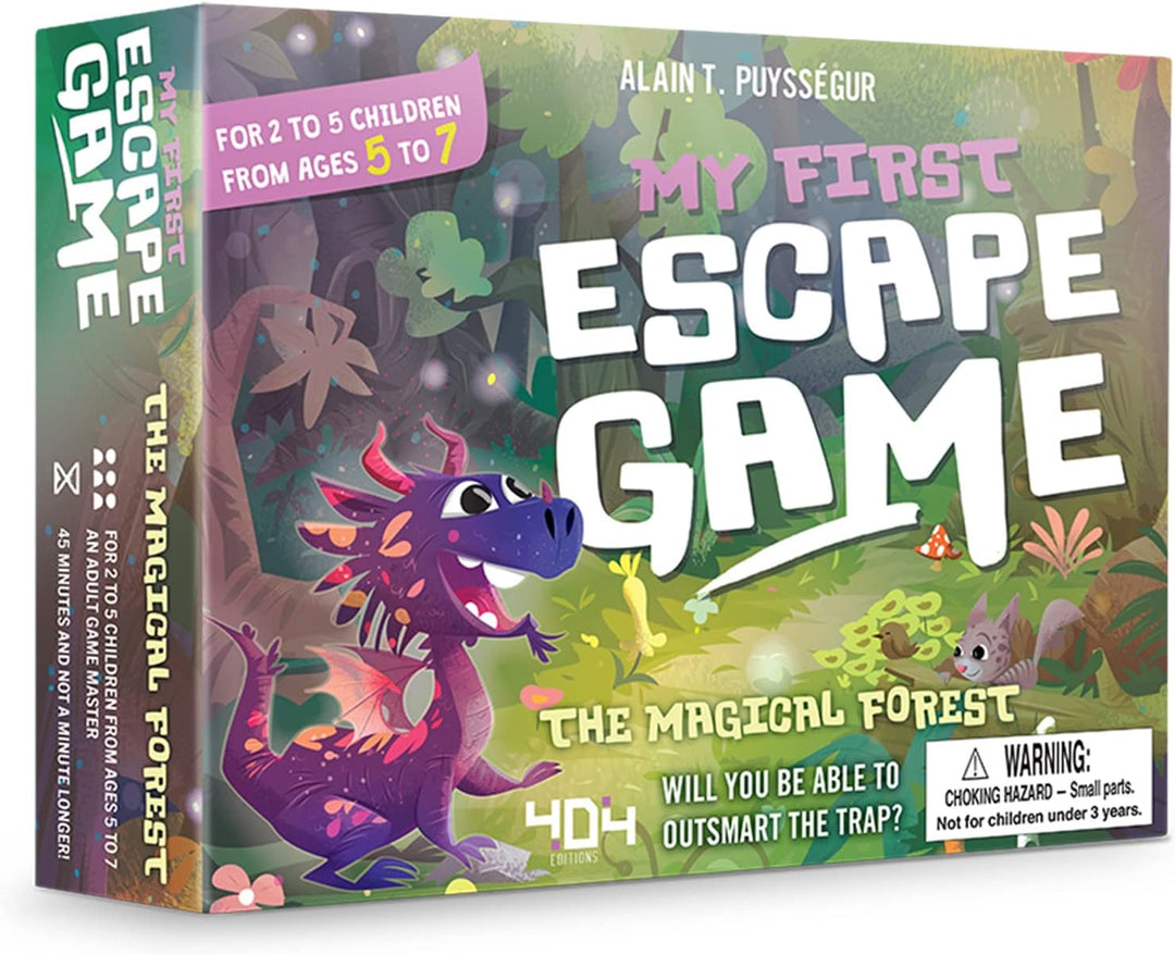 404 Games | My First Escape Game: The Magical Forest | Board Game | Ages 5-7 | 2