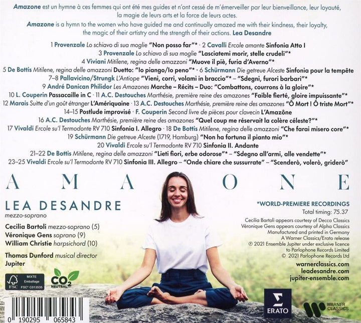 Lea Desandre - Amazone [Audio CD]