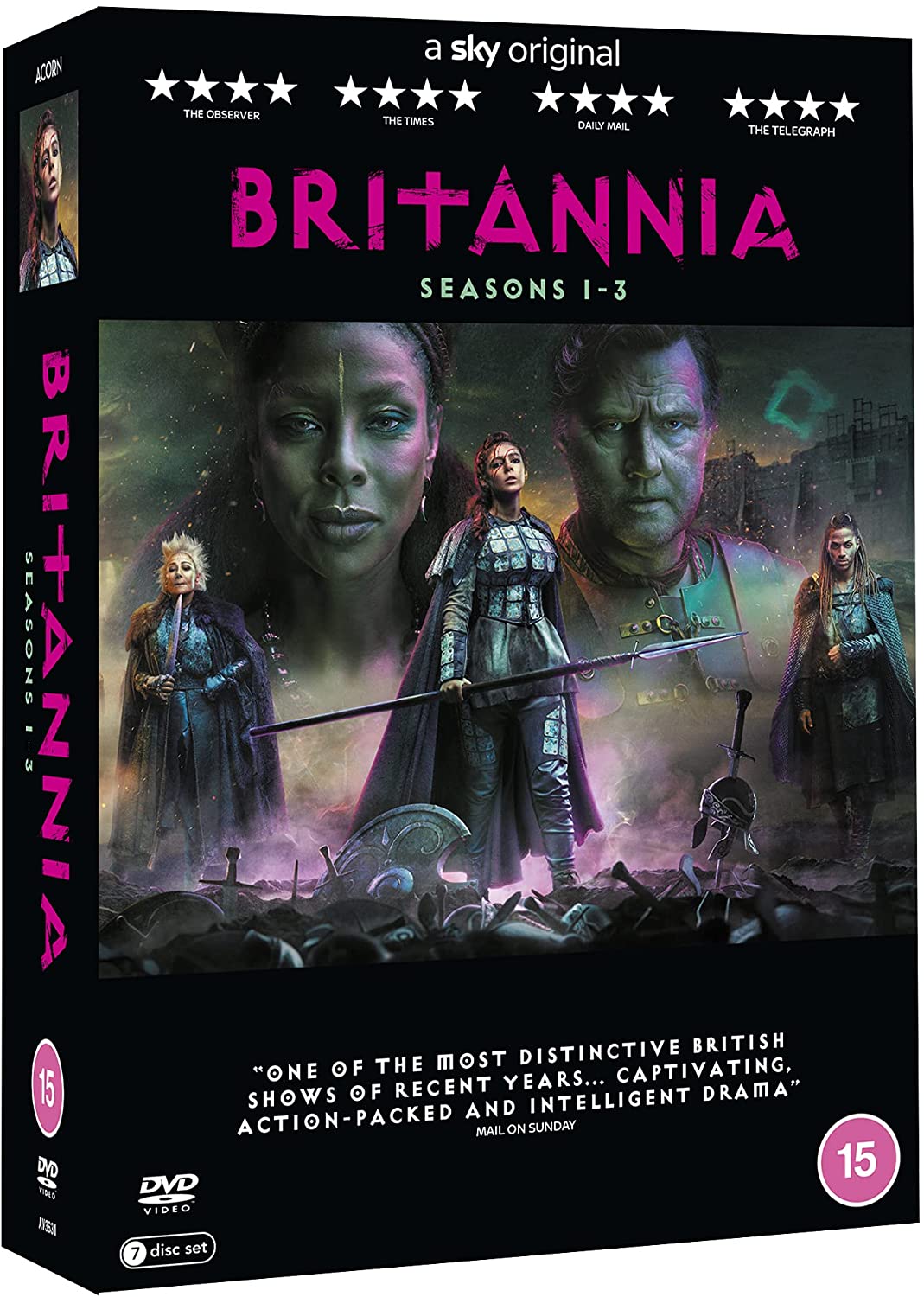 Britannia Series 1-3 Boxed Set [DVD] [2021] - [DVD]
