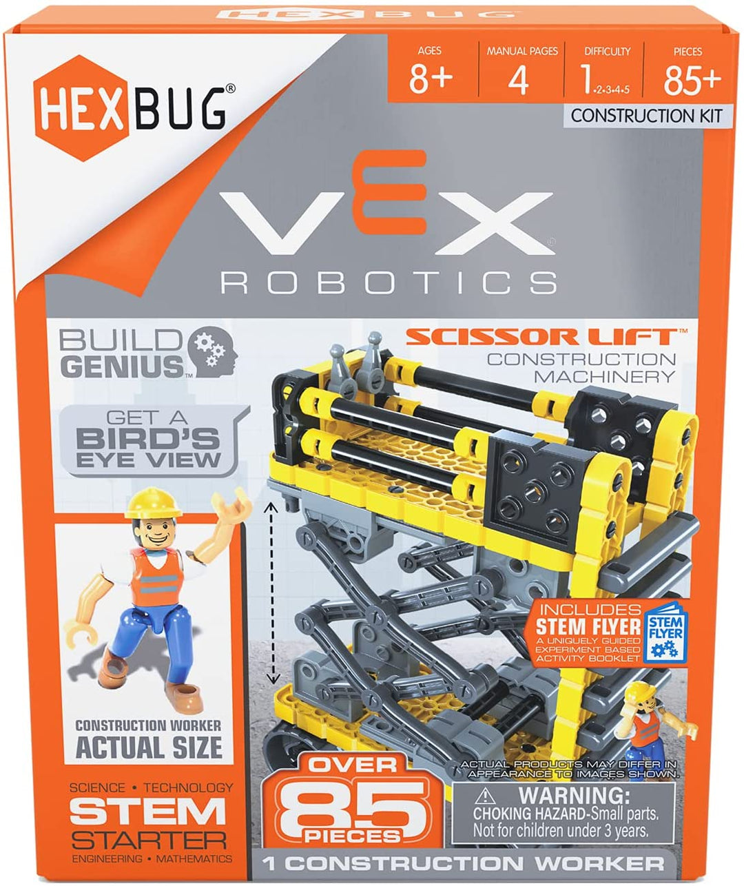 HEXBUG VEX Robotics Scissor Lift, Buildable Construction Toy, Gift For Boys and