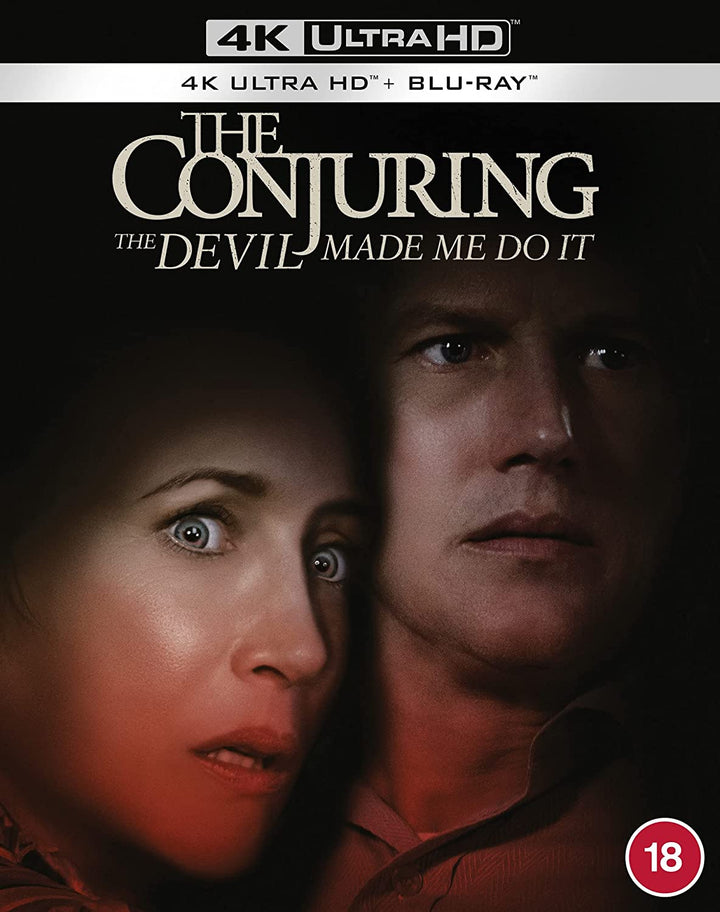 The Conjuring: The Devil Made Me Do It [4K Ultra HD] [2021] [Region Free] - Horror/Thriller [BLu-ray]
