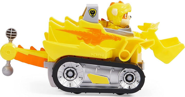 PAW PATROL 6063587, Rescue Knights Rubble Transforming Car with Collectible Acti