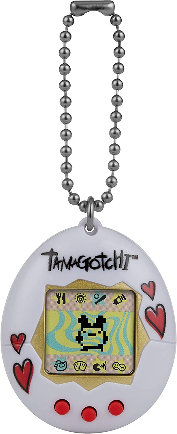 TAMAGOTCHI 42936NBNP Original Hearts, Multicolo-Feed, Care, Nurture-Virtual Pet