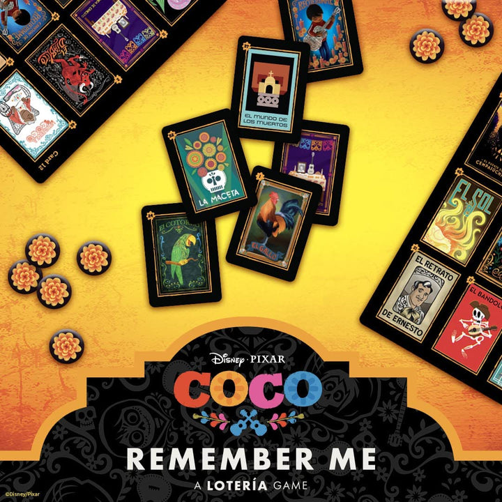 Coco Disney Pixar (Remember Me) Ein LOTERIA-Spiel