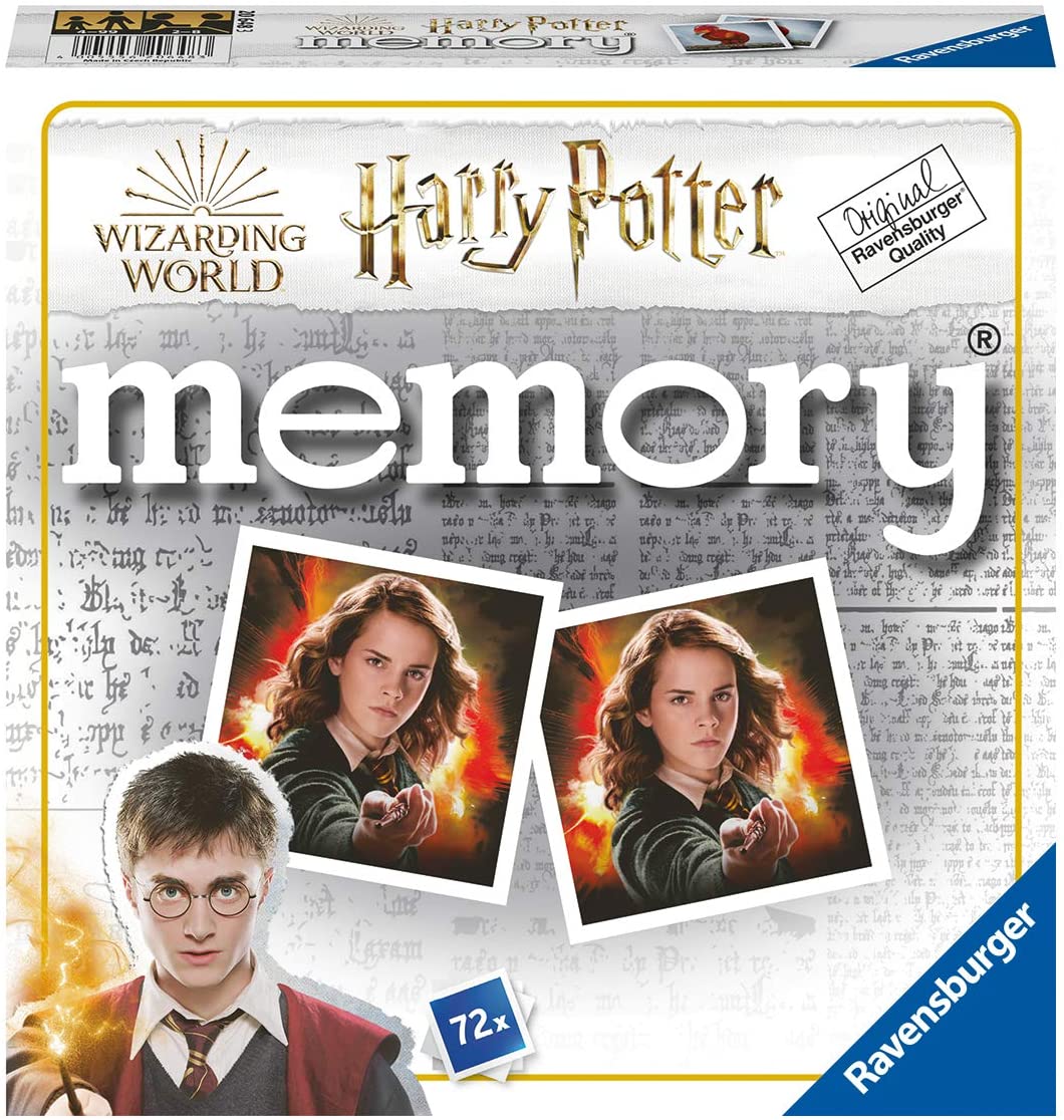 Ravensburger Memory Harry Potter - Memory Game, 72 Cards, Recommended Age 4+ (20