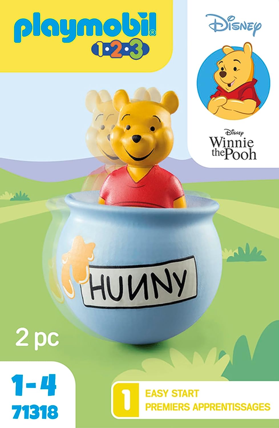 Playmobil 71318 1.2.3 & Disney: Winnie's Counter Balance Honey Pot, Disney