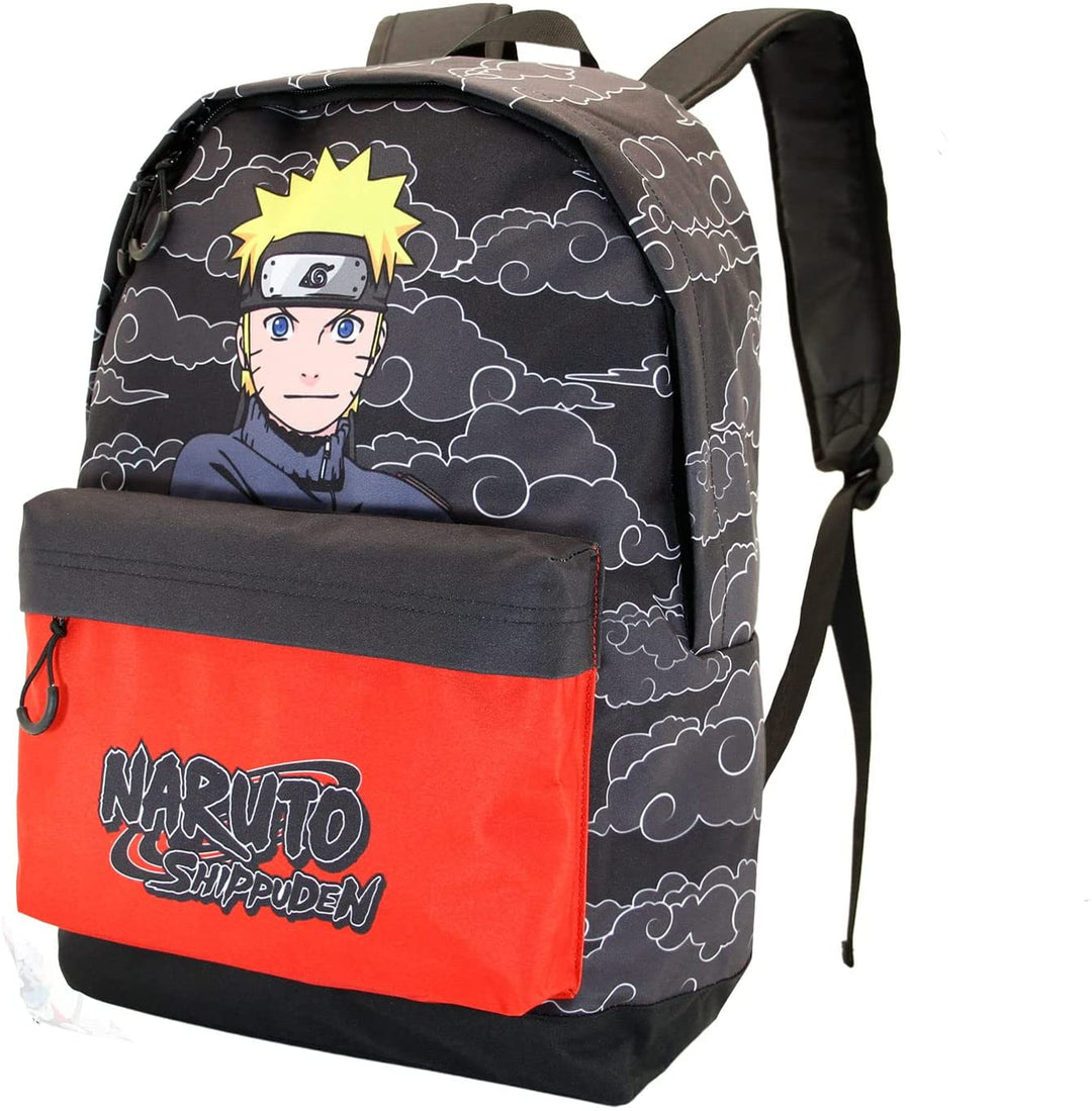 Naruto Clouds-Fan HS Backpack, Black