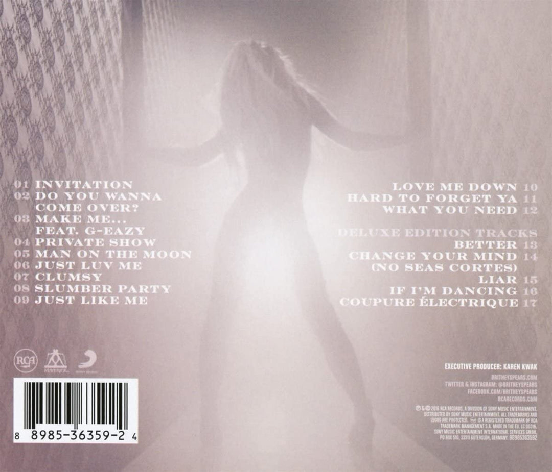 Glory (Deluxe Version) - Spears, Britney [Audio CD]