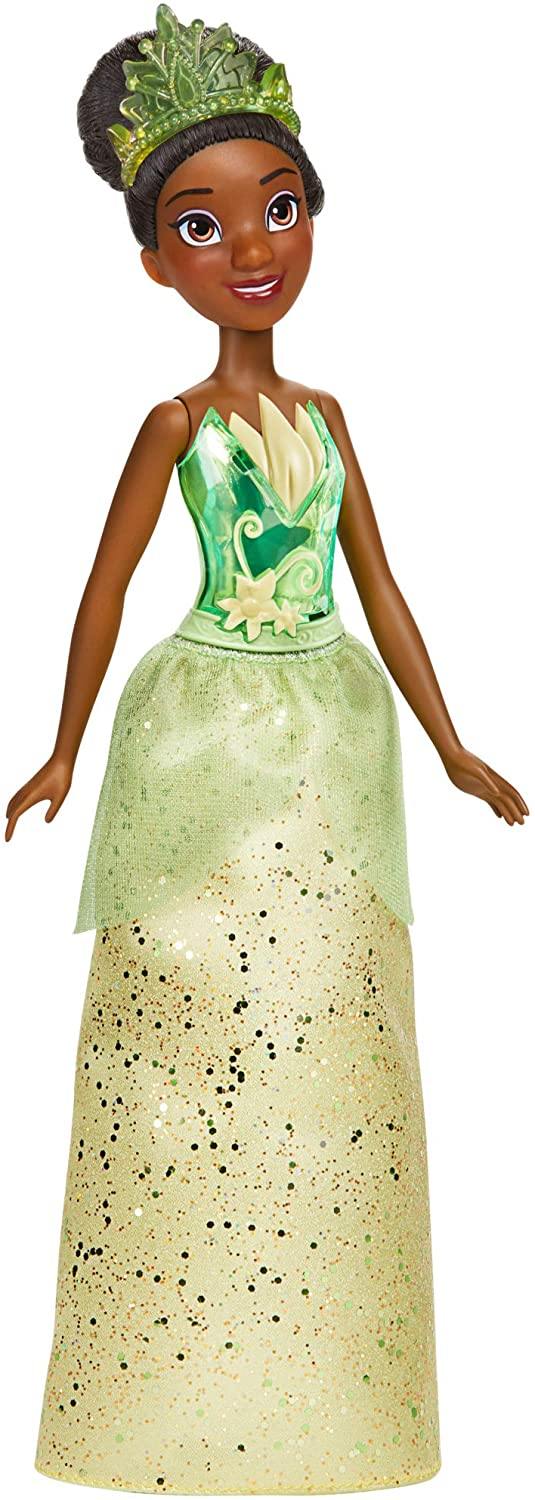 Disney Princess Royal Shimmer Tiana Doll, Fashion Doll with Skirt and Accessories - Yachew