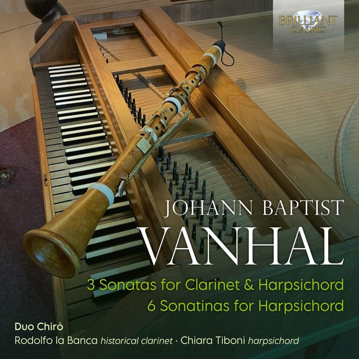 Vanhal: 3 Sonatas for Clarinet & Harpsichord, 6 Sonatinas for Harpsichord [Audio CD]