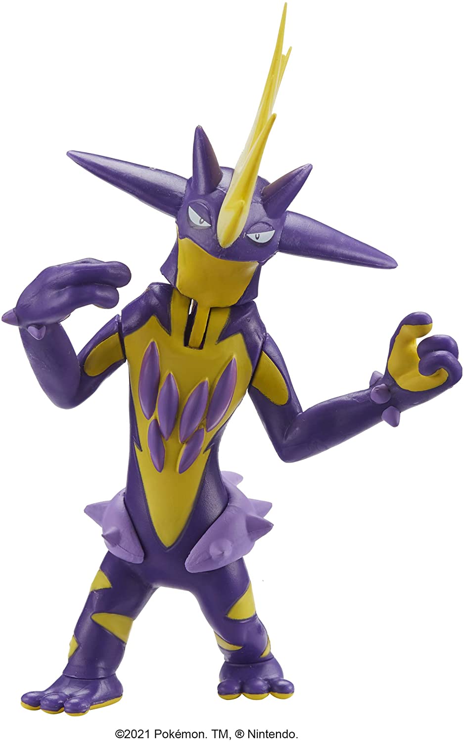AB Gee Pokemon Battle Feature 4.5" Figure - Toxtricity, Red, 674 PKW0161