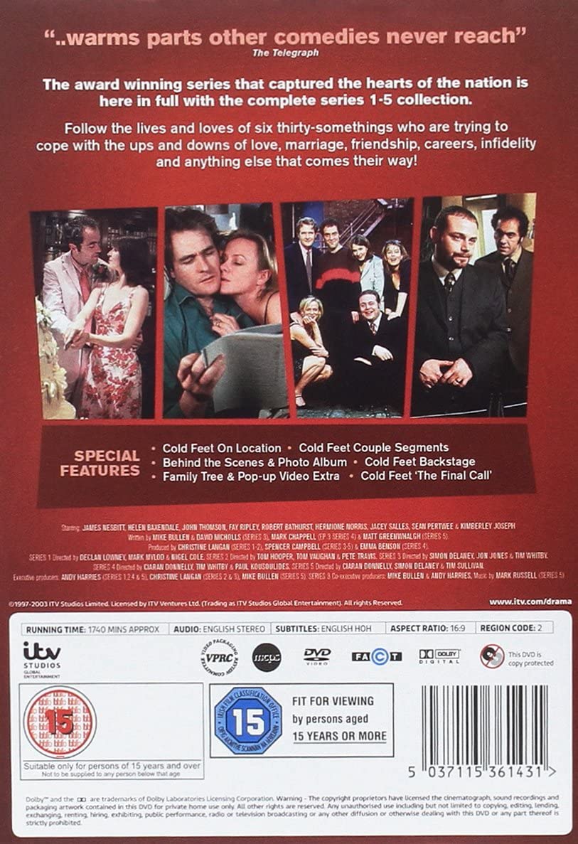 Cold Feet: The Complete Collection - Horror/Mystery [DVD]