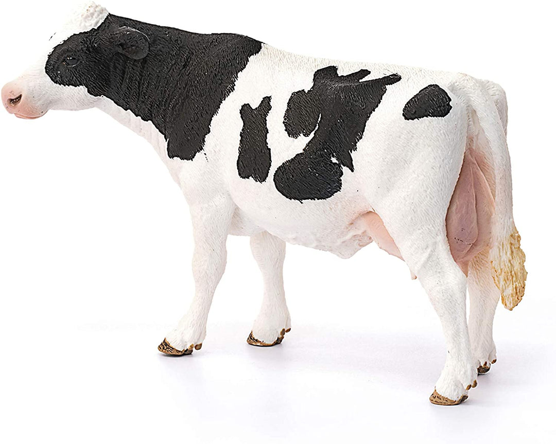 Schleich Farm World Holstein Cow Toy Figure (13797)