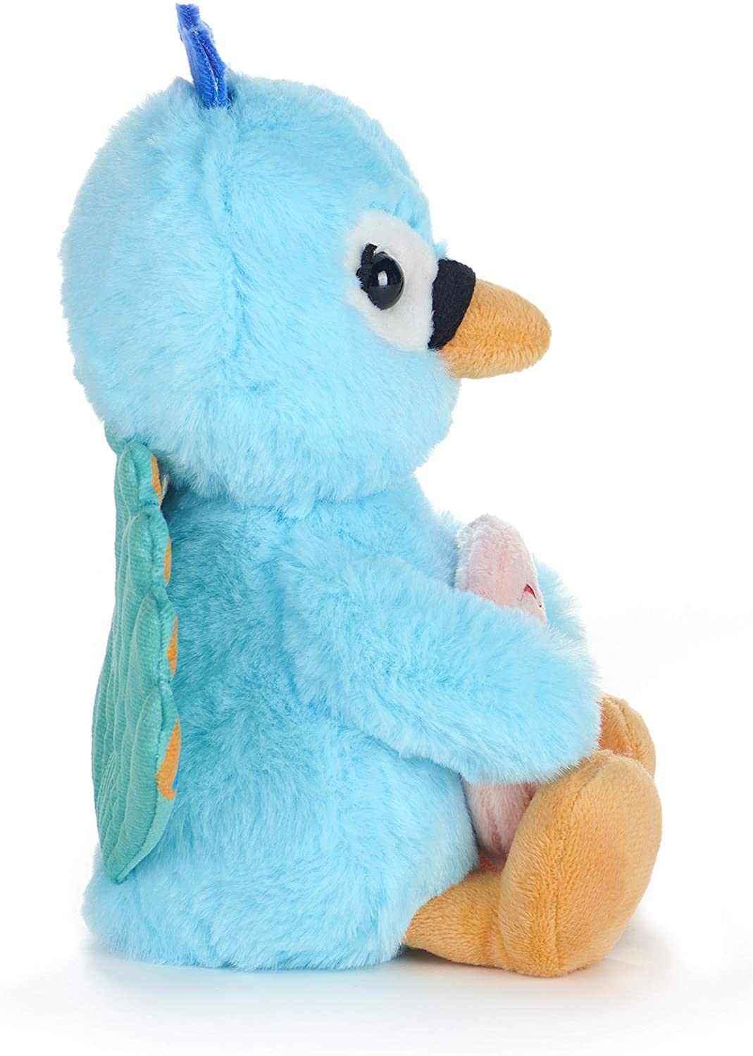 Posh Paws 37332 Swizzels Love Hearts 18cm (7”) Peacock Truly Fabulous Message Soft Toy