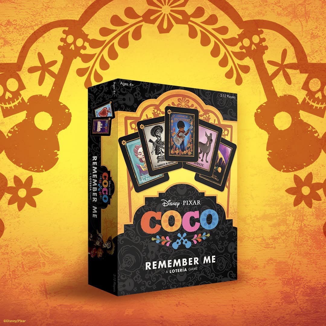 Coco Disney Pixar (Remember Me) Ein LOTERIA-Spiel