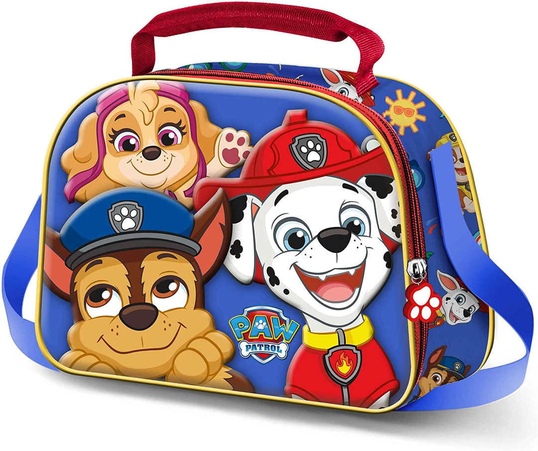 Paw Patrol Buddies-3D Lunchtasche, Blau