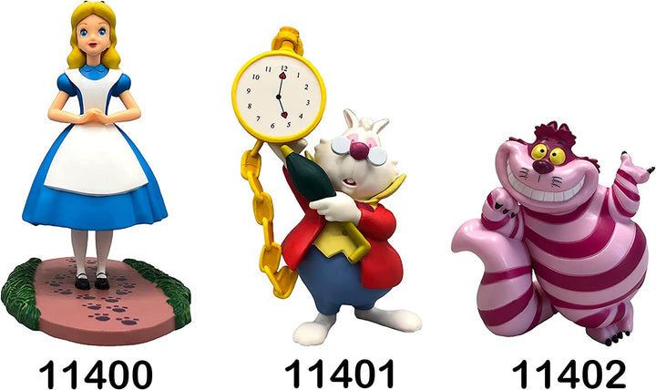 Bullyland 11402 Toy Figure, Walt Disney Alice in Wonderland, White Rabbit, Appro