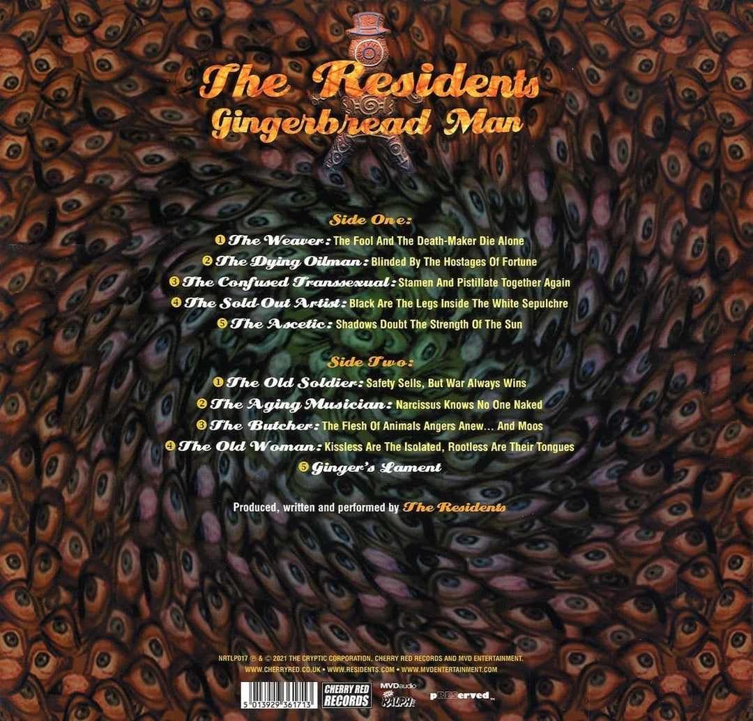 Residents - Gingerbread Man (Limited Edition Vinyl) (LP) [VINYL]