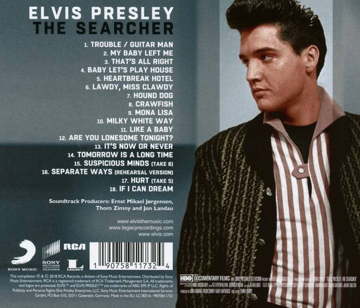 Elvis Presley - The Searcher The Original Soundtrack