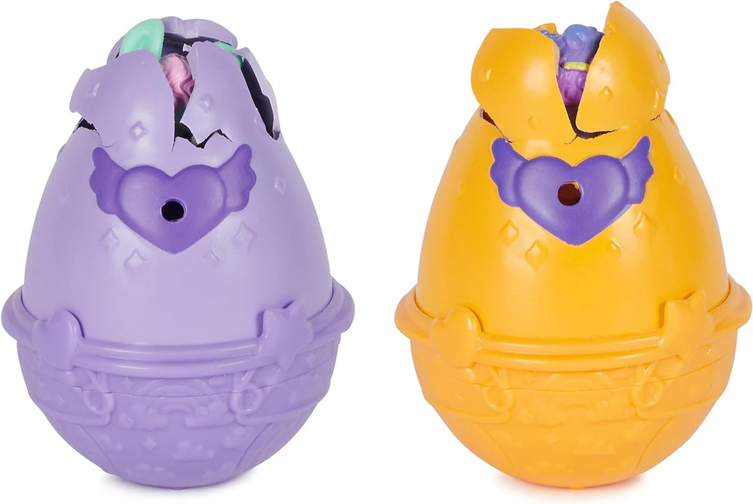 HATCHIMALS Alive, Hatch N’ Stroll Playset with Pushchair Toy and 2 Mini Figures