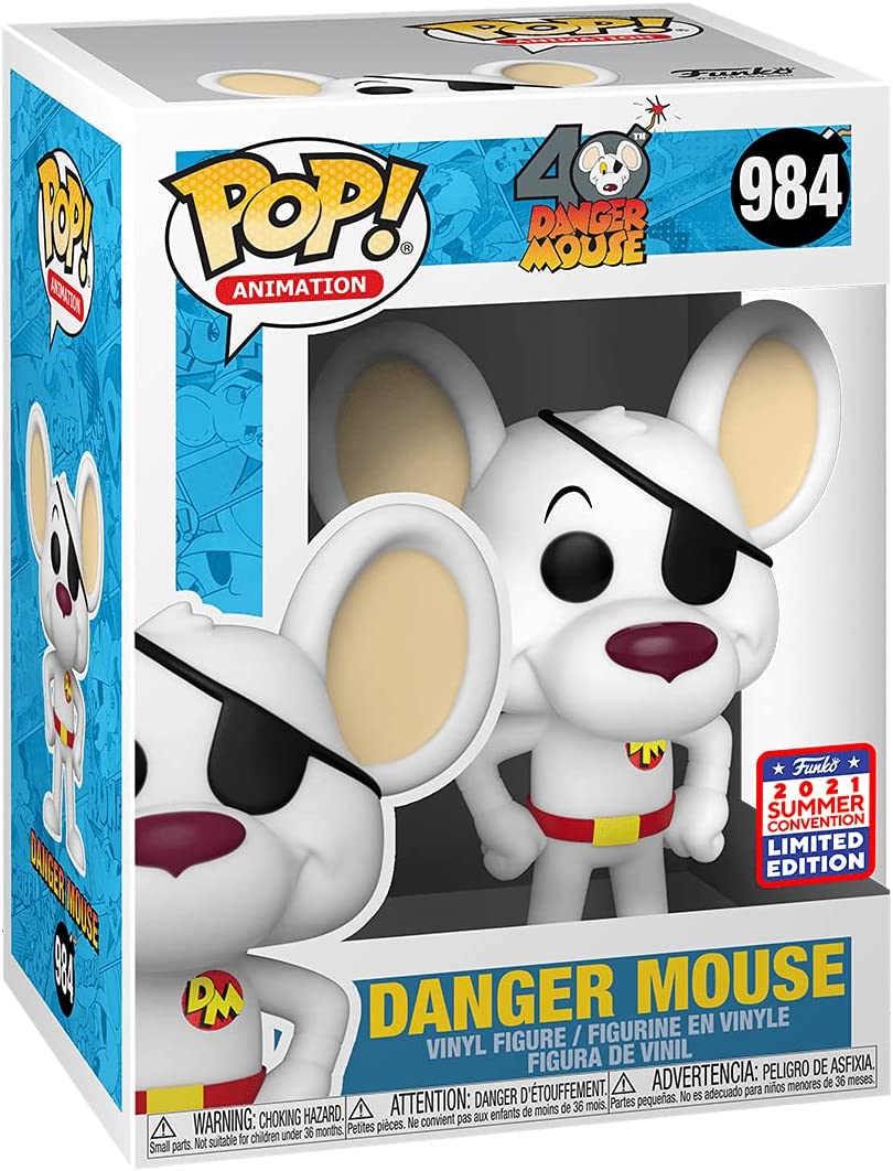 Danger Mouse Exclusive Funko 55707 Pop! Vinyl #984
