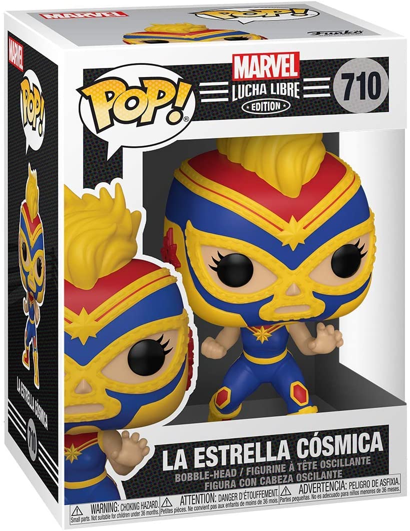 Marvel Lucha Libre Edition La Estrella Cosmica Funo 53872 Pop! Vinyl #710
