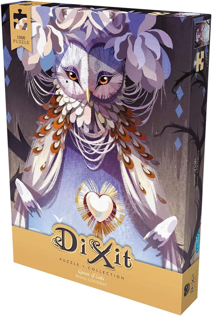 Dixit 1000p Puzzle - Queen of Owls