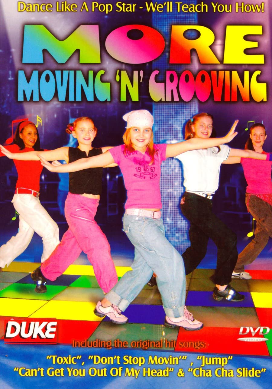 More Moving 'N' Grooving - Dance, Fun & Fitness for Kids - 'Dance like a pop star and we will teach you how' [DVD]